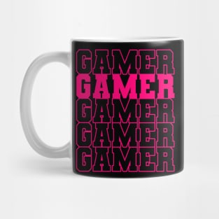 Varsity Gamer On Repeat Collegiate Student Style Mug